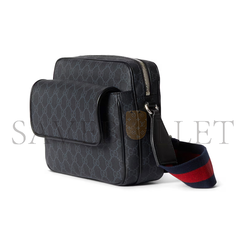 GUCCI GG BLACK SMALL CROSSBODY BAG ‎795479 (23*18*12cm)